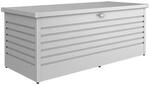 Biohort Gartenbox 'FreizeitBox 180' Stahl silbern 181 x 71 x 79 cm