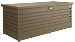 Biohort Gartenbox 'FreizeitBox 180' Stahl bronzefarben 181 x 71 x 79 cm