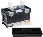 Allit McPlus Werkzeugkoffer 'Depot S 23' schwarz 58 x 28 x 33 cm