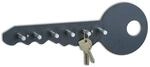 Zeller Schl&uuml;sselboard 'Color' Metall/Alu schwarz 35 x 12 x 3,5 cm