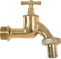 GARANTIA Auslaufhahn messingfarben 3/4" AG