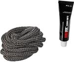 Firefix Abdichtkordel Keramik &Oslash; 8 mm x 2 m inklusive Kleber