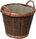 Weidenkorb braun &Oslash; 41 x 50 cm
