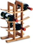 Zeller Weinregal bambusfarben 30 x 42 x 16 cm
