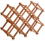 Zeller Weinregal bambusfarben 54 x 38 x 15 cm