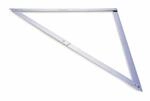 Bauwinkel klappbar Aluminium 172 x 122 cm