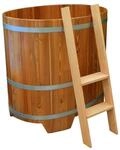 Weka Sauna-Tauchbottich 110 x 75 x 100 cm