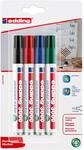 Edding Permanentmarker '3000' mehrfarbig 1,5 - 3 mm 4er-Set