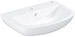 Grohe Waschbecken halbrund 'Bau Keramik' wei&szlig; 55 x 15 x 18,6 cm