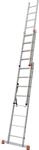 Krause Vielzweckleiter mit Treppenfunktion 'Tribilo' 3 x 8 Sprossen