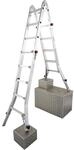 Krause Gelenk-Teleskopleiter 'TeleVario' 4 x 5 Sprossen
