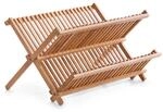 Zeller Geschirrabtropfst&auml;nder naturfarben 42 x 25 x 35 cm