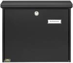 Burg-W&auml;chter Briefkasten 'Comfort 913 S' schwarz 38 x 34 x 14,8 cm