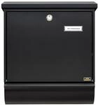Burg-W&auml;chter Briefkasten 'Comfort-Set 91300 S' schwarz 38 x 44 x 14,8 cm