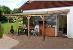 Weka Terrassen&uuml;berdachung 'Salsa' 704 x 306 cm braun