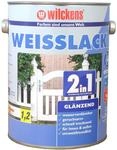 Wilckens 2in1 Wei&szlig;lack gl&auml;nzend 2,5 l