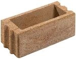 Diephaus Mauerstein 'T-Wall System' sandsteinfarben 50 x 25 x 20 cm