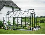 Halls Gew&auml;chshaus 'Magnum 148' 257 x 446 cm mit 3 mm Sicherheitsglas gr&uuml;n