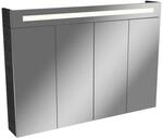Fackelmann LED-Spiegelschrank 'Twindy' braun 110 x 78,4 x 16,2 cm