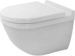 Duravit Wand-WC sp&uuml;lrandlos 'Starck 3' inklusive WC-Sitz wei&szlig;