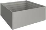 Biohort Hochbeet '2x2' quarzgrau metallic 201 x 77 x 201 cm