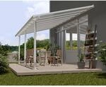 Palram-Canopia Terrassen&uuml;berdachung 'Olympia' wei&szlig; 294 x 619 cm Polycarbonat