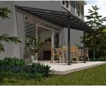 Palram-Canopia Terrassen&uuml;berdachung 'Olympia' anthrazit 294 x 619 cm Polycarbonat