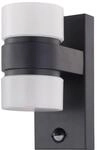 EGLO Wandleuchte 'Atollari' LED, anthrazit