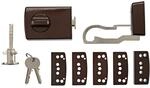ABUS T&uuml;rzusatzschloss 2130 braun