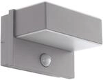 EGLO LED-Au&szlig;enwandleuchte 'Azzinano' silber 5,6 W