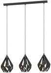 EGLO Pendelleuchte 'Carlton 1' E27 180 W 20,5 x 80,5 cm