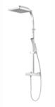 Schulte Duschsystem 'DuschMaster Rain II' mit Thermostat, eckig, 102 cm