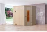 Weka Elementsauna 'Varberg 1' 194 x 144 x 199 cm mit Holzt&uuml;r