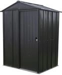 Spacemaker Ger&auml;tehaus '5 x 4' grau Metall 122 x 151 x 198 cm