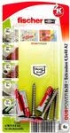Fischer Montage-Set 'Duopower' D&uuml;bel und Schrauben, &Oslash; 6 x 30 mm, 8-teilig