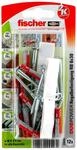 Fischer Montage-Set 'Duopower' D&uuml;bel, Schrauben und Aufkleber, &Oslash; 6 x 30 mm,