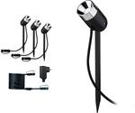 Paulmann Gartenstrahler-Set 'Plug & Shine Pike' 240 lm 3-teilig