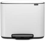 Brabantia Tret-Abfalleimer 'Bo' wei&szlig; 11/23 Liter