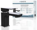 Sch&uuml;tte Waschtischarmatur 'Madagaskar' schwarz/chrom