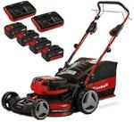 Einhell Akku-Rasenm&auml;her 'GP-CM 36/47 S HW Li' mit 4 x 18 V Akkus und 2 Ladeger&auml;ten,