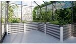 Vitavia Hochbeet 'Linus In & Out 401 M' 185 x 40 x 185 cm granitfarben
