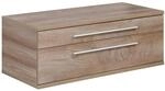 Fackelmann Waschbeckenunterschrank 'Standford' braun matt 110 x 40,5 x 50 cm