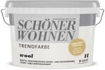 Sch&ouml;ner Wohnen Farbe Trendfarbe 'Wool' wollwei&szlig; matt 1 l