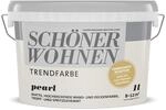 Sch&ouml;ner Wohnen Farbe Trendfarbe 'Pearl' perlwei&szlig; matt 1 l