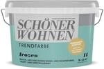 Sch&ouml;ner Wohnen Farbe Trendfarbe 'Frozen' blau matt 1 l