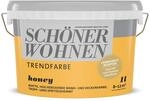 Sch&ouml;ner Wohnen Farbe Trendfarbe 'Honey' gelb matt 1 l
