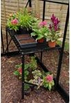 Vitavia Aluminium-Tisch schwarz 121 x 54 x 76 cm