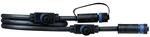 Paulmann Verbindungskabel 'Plug & Shine' 1 m 3 Ausg&auml;nge schwarz