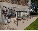 Palram-Canopia Terrassen&uuml;berdachung' Feria' anthrazit 294 x 915 cm Polycarbonat