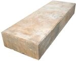 Diephaus Blockstufe 'T-Stair Solid' muschelkalkfarben 100 x 35 x 15 cm